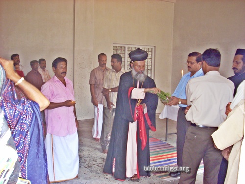 INAUGURATION OF NEW BLOCK BY MANAGER